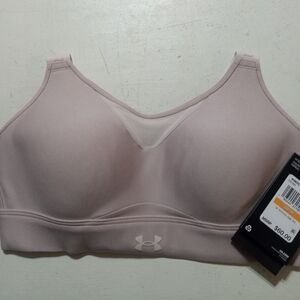 Under Armour High Support Blush Sports Bra Size Small